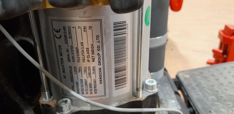 Unknown range 596 Hangcha CDD20 AZ3S