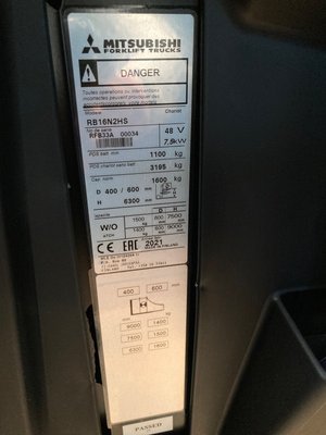 Unknown range 166 Mitsubishi RB16N2HS