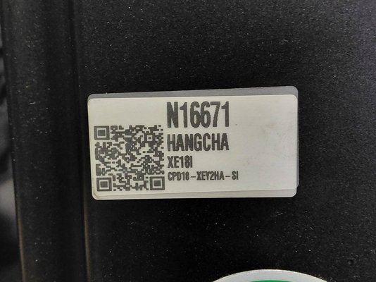 Unknown range 207 Hangcha XE18i (CPD18-XEY2HA-SI) 