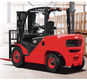 Chariot élévateur thermique Diesel et Gaz de 4 tonnes à 4,5 tonnes