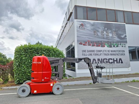 Nacelle articulée électrique jusqu'à 13 mètres hauteur de travail