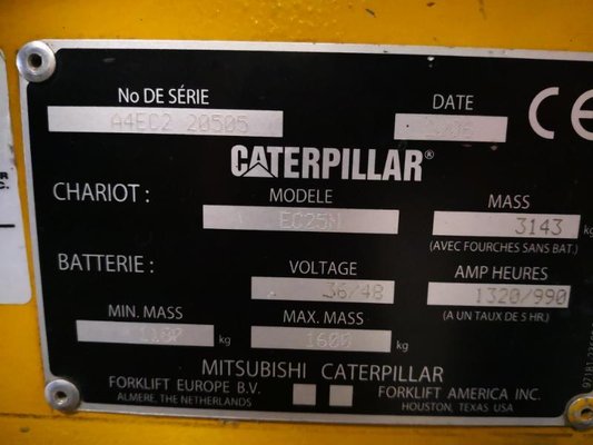 Unknown range 207 Caterpillar EC25N