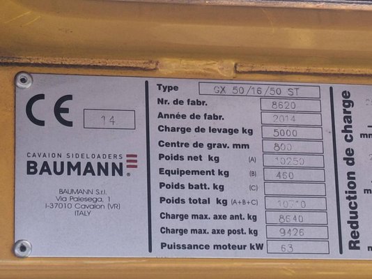 Unknown range 175 Baumann GX50/16/50 ST